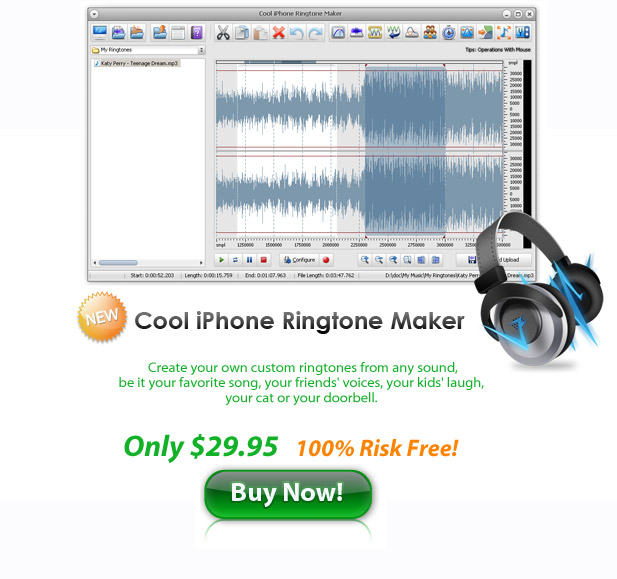 Cool iPhone Ringtone Maker