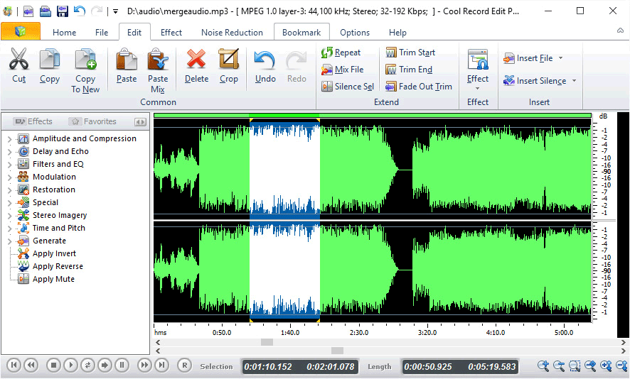 Cool Record Edit Pro 2015 screen shot